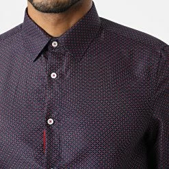 Grosses soldes 😀 Chemise A Manches Longues Slim5024 Bleu Marine Rouge de Classic Series 🤩 7 Grosses soldes 😀 Chemise A Manches Longues Slim5024 Bleu Marine Rouge de Classic Series 🤩 -Classic Series Soldes classic series 292708 SLIM5024 2 20211124T151707 02