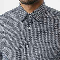 Meilleur prix 🔔 Chemise A Manches Longues Slim5021 Bleu Marine de Classic Series 🌟 -Classic Series Soldes classic series 292718 SLIM5021 7 20211124T151547 02