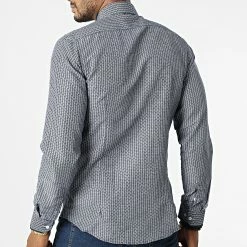 Meilleur prix 🔔 Chemise A Manches Longues Slim5021 Bleu Marine de Classic Series 🌟 -Classic Series Soldes classic series 292718 SLIM5021 7 20211124T151551 04