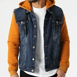 Promo 😍 Veste Jean Capuche 1944 Bleu Denim Orange de Classic Series 🧨 8 Promo 😍 Veste Jean Capuche 1944 Bleu Denim Orange de Classic Series 🧨 -Classic Series Soldes classic series 292849 1944 BLEU CAMEL 20211129T092106 03
