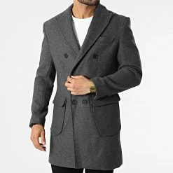 Bon marché 🤩 Manteau A2IY6108 Gris Anthracite Chiné de Classic Series ✨ 8 Bon marché 🤩 Manteau A2IY6108 Gris Anthracite Chiné de Classic Series ✨ -Classic Series Soldes classic series 292878 A2IY6108 ANTHRACITE 20211129T090609 03