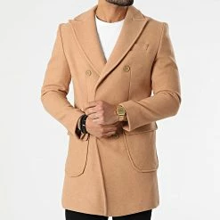 Vente flash 🎉 Manteau A2IY6108 Camel de Classic Series ✨ -Classic Series Soldes classic series 292879 A2IY6108 CAMEL 20211129T090553 03