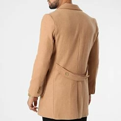 Vente flash 🎉 Manteau A2IY6108 Camel de Classic Series ✨ -Classic Series Soldes classic series 292879 A2IY6108 CAMEL 20211129T090554 04