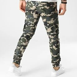 Meilleur prix 🎁 Jogger Pant DP11000 Vert Kaki Camouflage de Classic Series 🎉 -Classic Series Soldes classic series 294010 DP11000 037 20211207T160648 04
