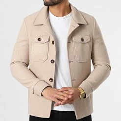 Meilleure affaire 🌟 Veste 11501 Beige de Classic Series 🤩 -Classic Series Soldes classic series 294894 X 11501 6 20211213T160058 03
