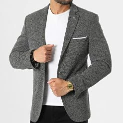 Nouveau 👍 Blazer 6002 Gris Chiné de Classic Series ⌛