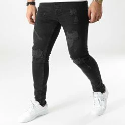 Tout neuf ❤️ Jean Skinny DHZ-3606 Noir de Classic Series 🎁