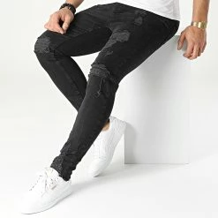 Tout neuf ❤️ Jean Skinny DHZ-3606 Noir de Classic Series 🎁 -Classic Series Soldes classic series 294956 DHZ 3606 1 SIYAH DENIM 20211210T152727 03