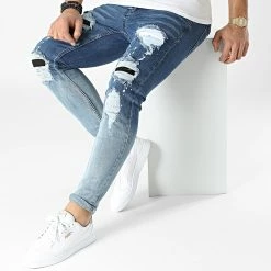 Remise ⭐ Jean Skinny DHZ-3545 Bleu Denim de Classic Series ✔️ -Classic Series Soldes classic series 294957 DHZ 3545 K MAVI 20211210T145813 03