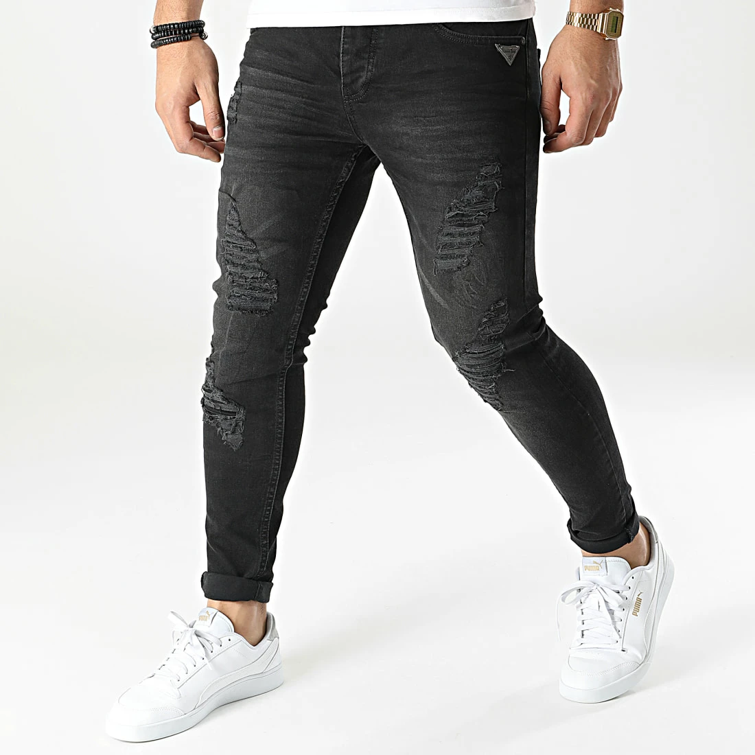 Budget ⌛ Jean Skinny DHZ-3525-1 Noir de Classic Series ✔️ 3 Budget ⌛ Jean Skinny DHZ-3525-1 Noir de Classic Series ✔️