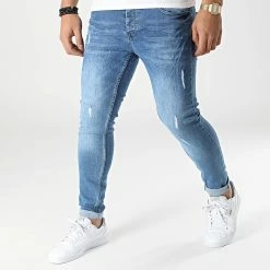 Meilleur prix 💯 Jean Skinny DHZ-3513 Bleu Denim de Classic Series 🤩