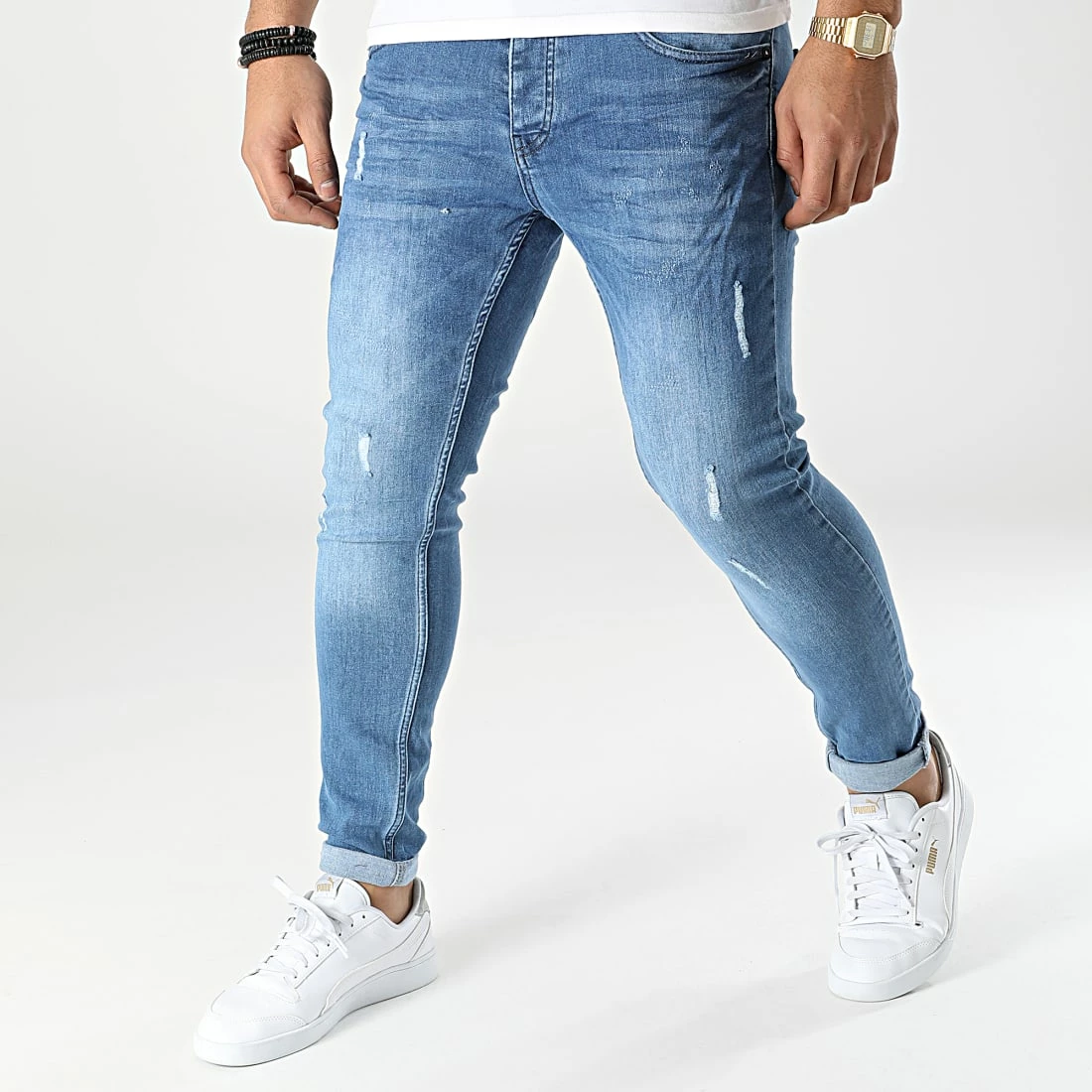 Meilleur prix 💯 Jean Skinny DHZ-3513 Bleu Denim de Classic Series 🤩 3 Meilleur prix 💯 Jean Skinny DHZ-3513 Bleu Denim de Classic Series 🤩