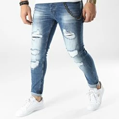 Meilleure vente 🔥 Jean Skinny DHZ-3656 Bleu Denim de Classic Series 🧨