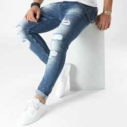 Meilleure vente 🔥 Jean Skinny DHZ-3656 Bleu Denim de Classic Series 🧨 -Classic Series Soldes classic series 294974 DHZ 3656 K MAVI 20211210T145731 03
