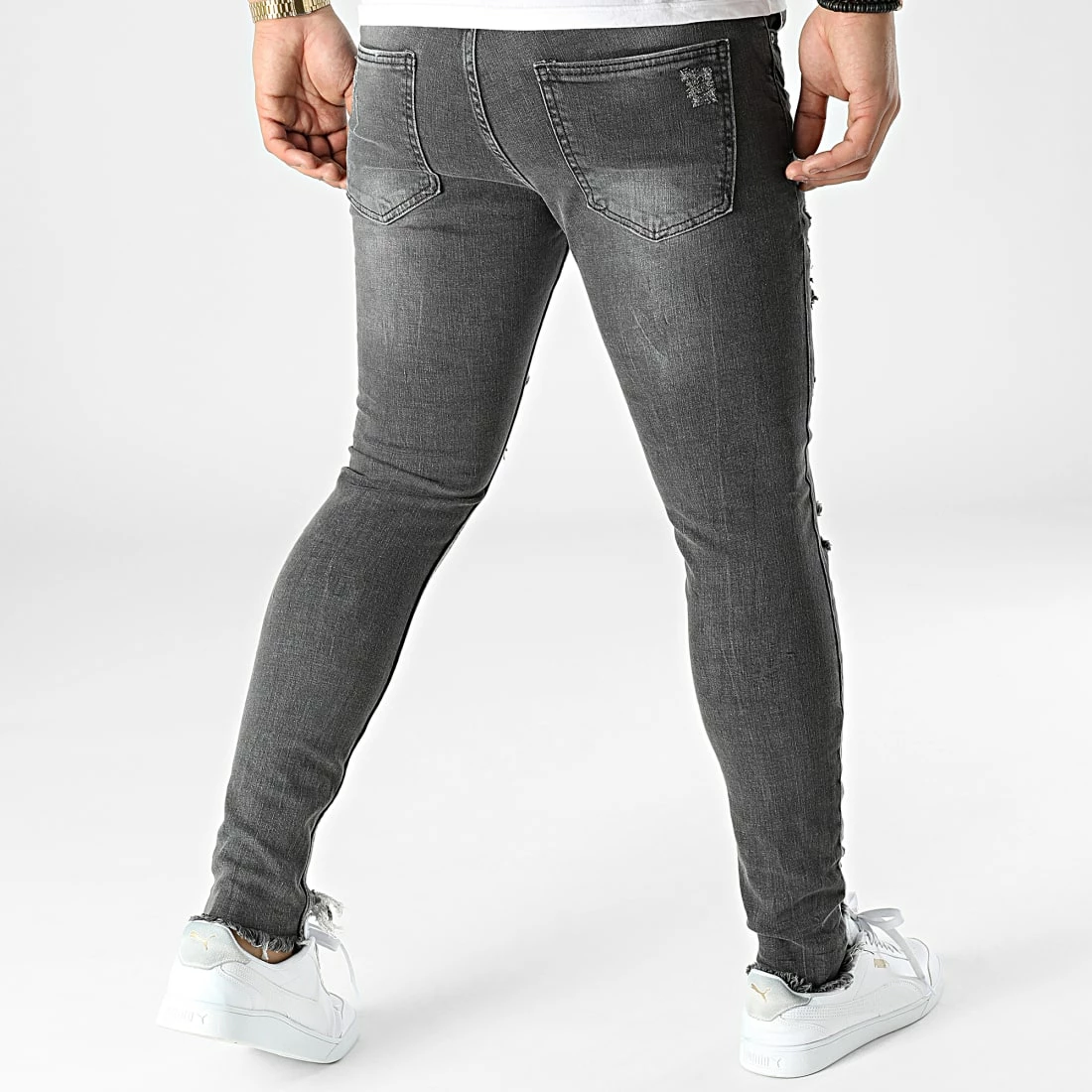 Meilleur prix 👍 Jean Skinny 3660 Gris Anthracite de Classic Series 😀 6 Meilleur prix 👍 Jean Skinny 3660 Gris Anthracite de Classic Series 😀 – Image 4