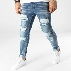 Meilleur prix ⭐ Jean Skinny 3658 Bleu Denim de Classic Series 🔔