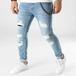 Meilleur prix ⌛ Jean Skinny 3656 Bleu Denim de Classic Series ❤️