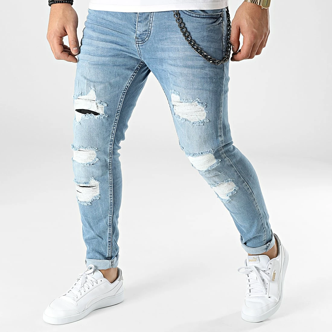 Meilleur prix ⌛ Jean Skinny 3656 Bleu Denim de Classic Series ❤️ 3 Meilleur prix ⌛ Jean Skinny 3656 Bleu Denim de Classic Series ❤️