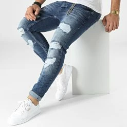 Tout neuf ✔️ Jean Skinny 3646 Bleu Denim de Classic Series ❤️ -Classic Series Soldes classic series 295545 DHZ 3646 K MAVI 20211217T150440 03
