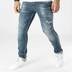 Sortie 🎉 Jean Slim 7717 Bleu Denim de Classic Series 😉