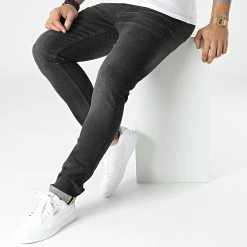 Top 10 💯 Jean Slim 7621 Noir de Classic Series 😀 -Classic Series Soldes classic series 295572 7621 BLACK 1 20211217T150611 03