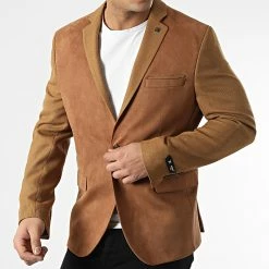Sortie 🎁 Veste Blazer 6005 Camel de Classic Series ✔️ -Classic Series Soldes classic series 296231 X6005 CAMEL 20211224T100954 03