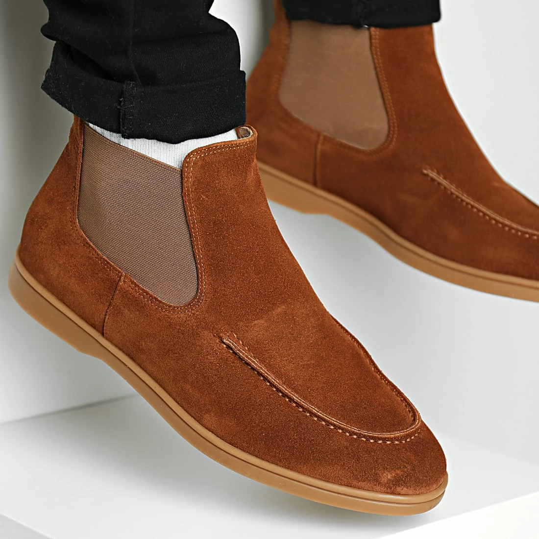 Top 10 😉 Chelsea 🥾 Boots 811 Marron de Classic Series ✨ 3 Top 10 😉 Chelsea 🥾 Boots 811 Marron de Classic Series ✨