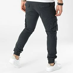 Sortie ⌛ Jogger Pant JW-5342 Bleu Marine de Classic Series ⌛ -Classic Series Soldes classic series 299801 JW 5342 4 20220126T143303 04