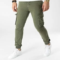 Budget 💯 Jogger Pant JW-5342 Vert Kaki de Classic Series 🔔