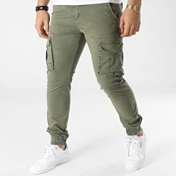 Vente flash 😉 Jogger Pant G6571 Vert Kaki de Classic Series ✔️