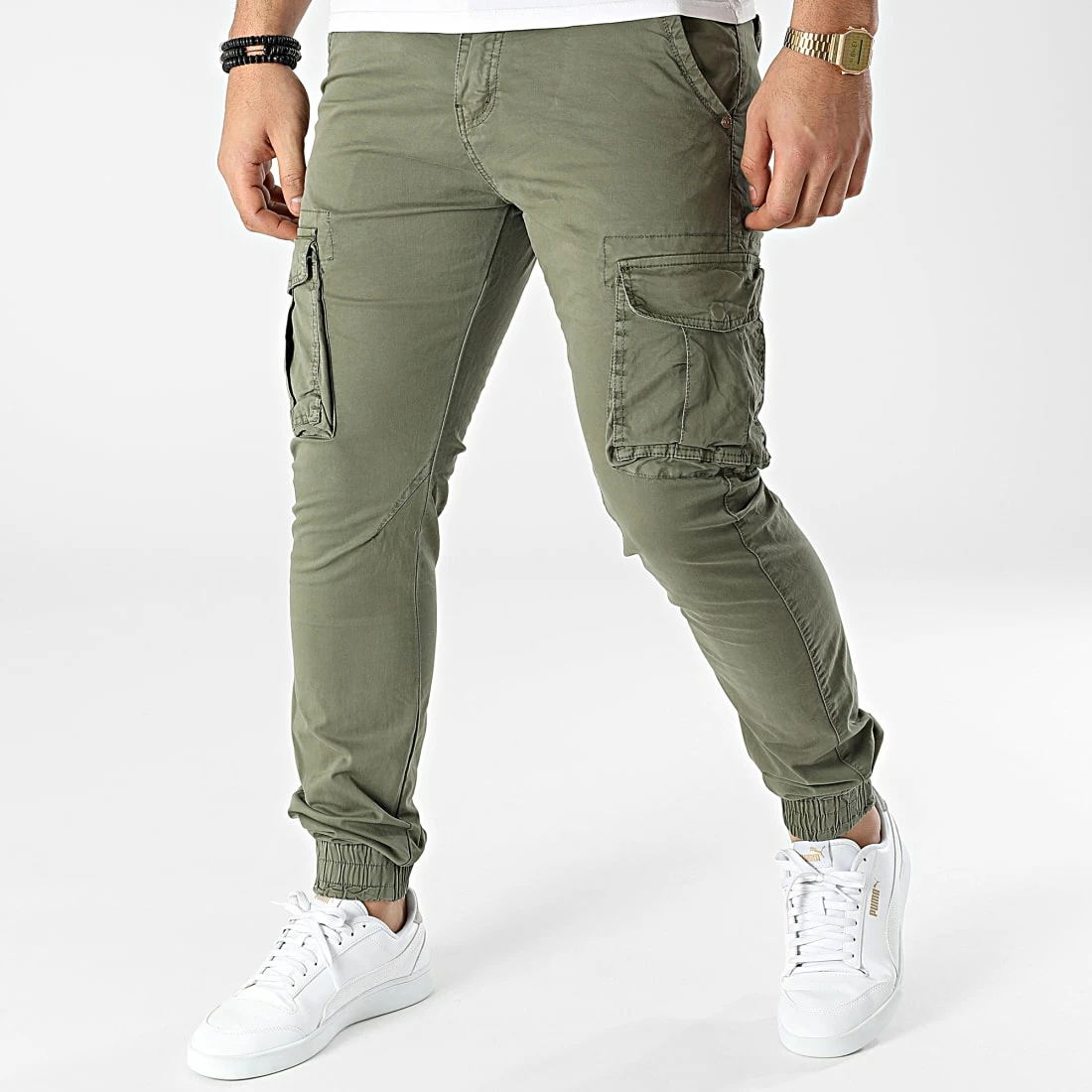 Vente flash 😉 Jogger Pant G6571 Vert Kaki de Classic Series ✔️ 3 Vente flash 😉 Jogger Pant G6571 Vert Kaki de Classic Series ✔️