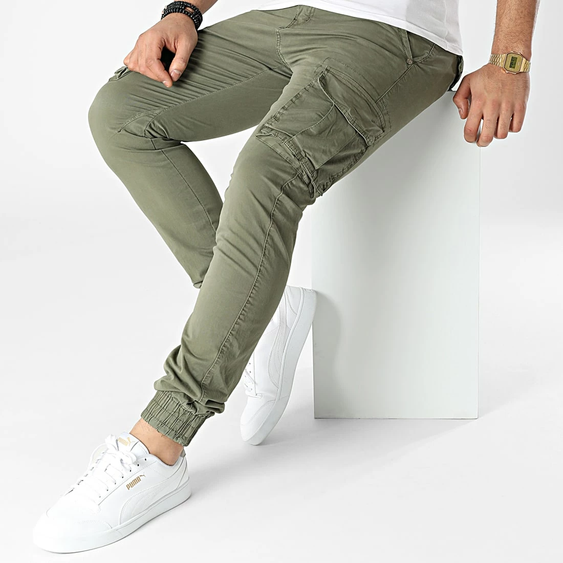 Vente flash 😉 Jogger Pant G6571 Vert Kaki de Classic Series ✔️ 5 Vente flash 😉 Jogger Pant G6571 Vert Kaki de Classic Series ✔️ – Image 3