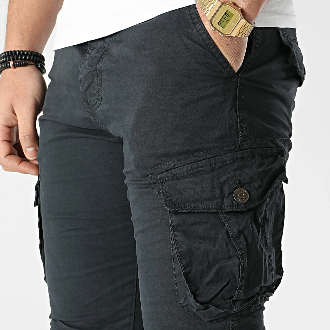 De gros ✔️ Jogger Pant JW-5343 Bleu Marine de Classic Series 🌟 4 De gros ✔️ Jogger Pant JW-5343 Bleu Marine de Classic Series 🌟 – Image 2