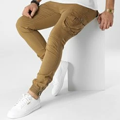 Meilleur prix 🤩 Jogger Pant JW-5343 Camel de Classic Series 🤩 -Classic Series Soldes classic series 299871 JW 5343 6 20220131T141649 03