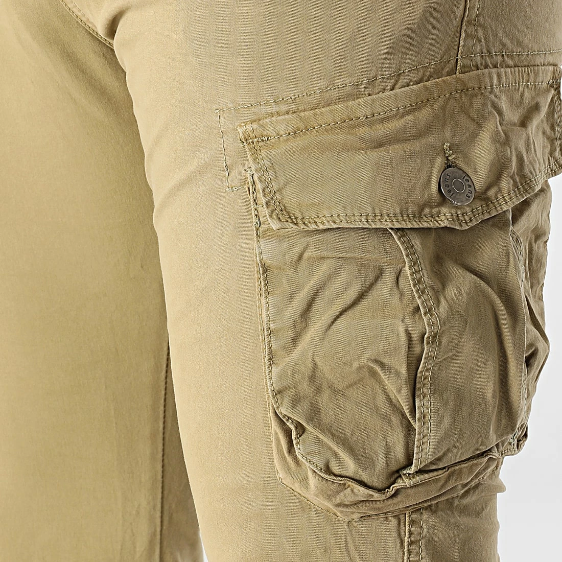 Meilleure vente ❤️ Jogger Pant JW-5343 Beige de Classic Series ⭐ 4 Meilleure vente ❤️ Jogger Pant JW-5343 Beige de Classic Series ⭐ – Image 2