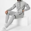 Promo 👍 Ensemble Jogging T-867 Gris Chiné de Classic Series 🌟 -Classic Series Soldes classic series 299918 T 867 GREY 20220127T155300 01