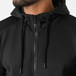 Promo 👏 Ensemble Jogging FF-570 Noir de Classic Series 👍 -Classic Series Soldes classic series 299928 FF 570 BLACK 20220127T154933 02