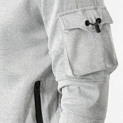 Top 10 👏 Ensemble Jogging T-866 Gris Chiné de Classic Series 🥰 -Classic Series Soldes classic series 299952 T 866 LIGTH GREY 20220127T155218 02