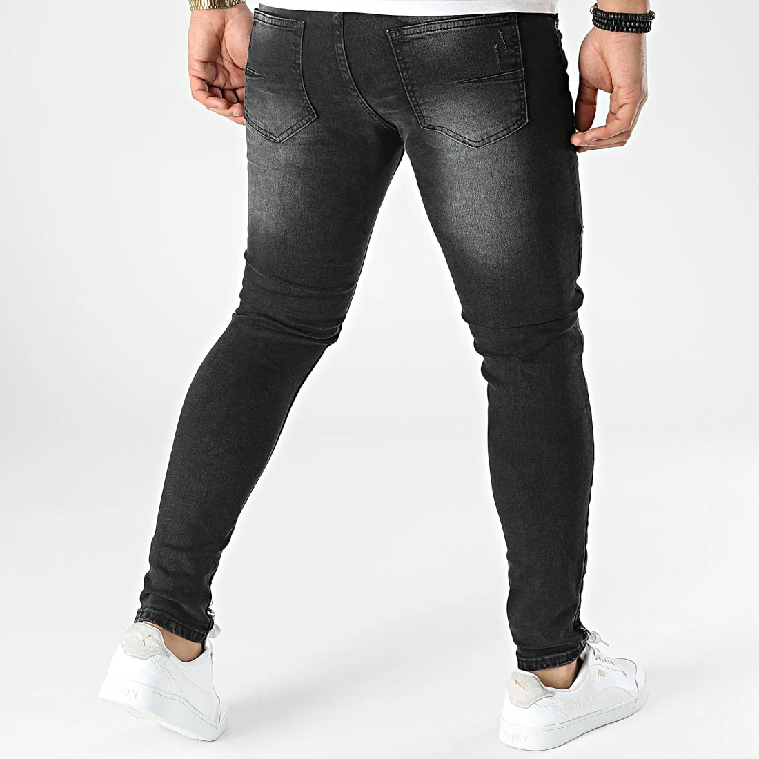 Meilleure affaire 🧨 Jean Skinny DHZ-3636 Noir de Classic Series 🧨 6 Meilleure affaire 🧨 Jean Skinny DHZ-3636 Noir de Classic Series 🧨 – Image 4