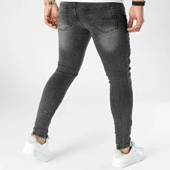 Meilleure affaire 👍 Jean Skinny DHZ-3636 Gris Anthracite de Classic Series 🛒 -Classic Series Soldes classic series 300754 DHZ 3636 1 FUME 20220202T155748 04