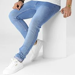 Grosses soldes 😀 Jean Slim DP1000 Bleu Denim de Classic Series 🔥 -Classic Series Soldes classic series 300915 DP1000 170 20220203T155131 03