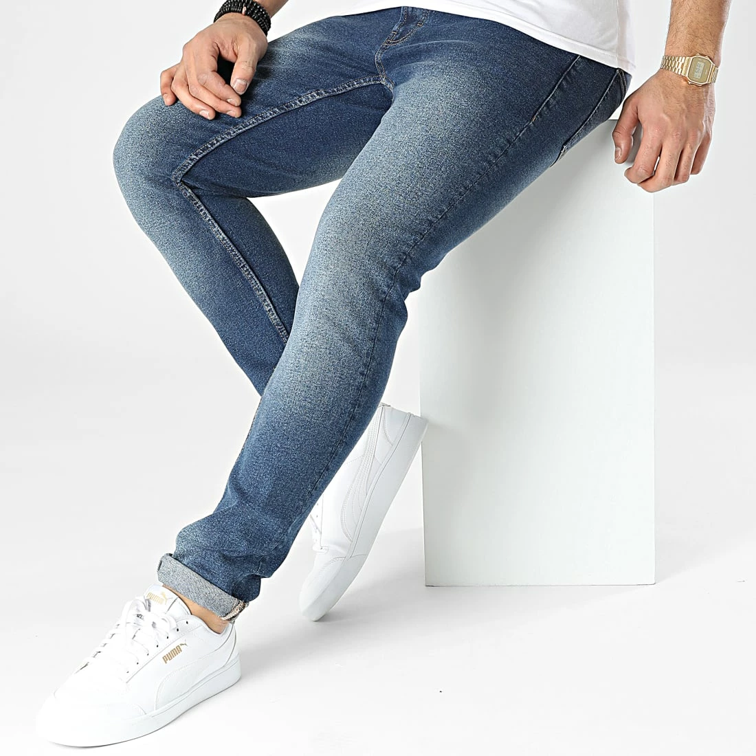 Tout neuf 🥰 Jean Slim DP1000_173 Bleu Denim de Classic Series 🔥 5 Tout neuf 🥰 Jean Slim DP1000_173 Bleu Denim de Classic Series 🔥 – Image 3