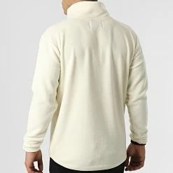 Nouveau 🌟 Veste Polaire A Col Zippée AW21-COLL-02-007 Beige de Classic Series 👏 -Classic Series Soldes classic series 301180 AW21 COLL 02 007 135 20220208T161413 04