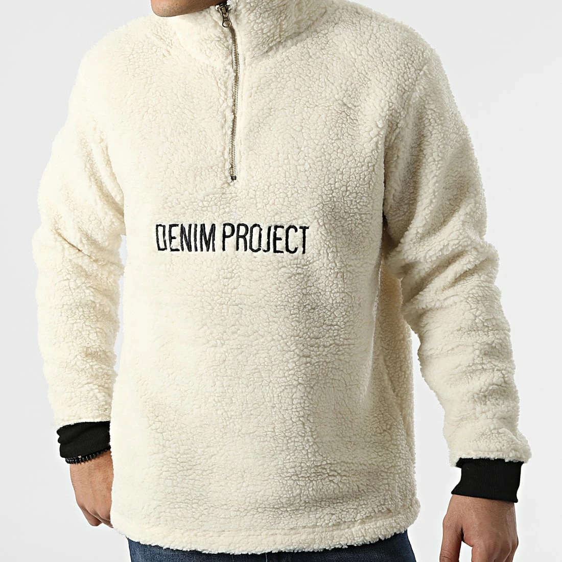 Meilleure vente 🔔 Veste Polaire A Col Zippée AW21-COLL-02-010 Beige de Classic Series 🛒 5 Meilleure vente 🔔 Veste Polaire A Col Zippée AW21-COLL-02-010 Beige de Classic Series 🛒 – Image 3