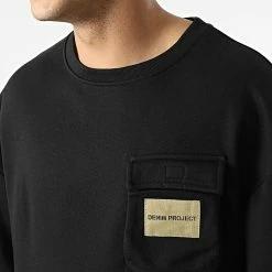 Remise 🎁 Sweat Crewneck AW21-COLL-02-023 Noir de Classic Series 🔔 -Classic Series Soldes classic series 301187 AW21 COLL 02 023 001 20220208T163144 02