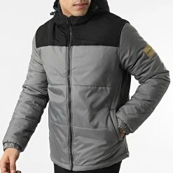 Meilleure vente 🧨 Doudoune Capuche AW21-COLL-2-025 Gris de Classic Series 🔥 -Classic Series Soldes classic series 301695 AW21 COLL 2 025 176 20220207T160031 03