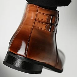 Budget 🔔 Boots UB67068 Cognac de Classic Series 🌟 -Classic Series Soldes classic series 301766 UB67068 12 COGNAC 20220210T155553 04