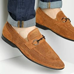 Offres ❤️ Mocassins UM12678 Camel de Classic Series 👏