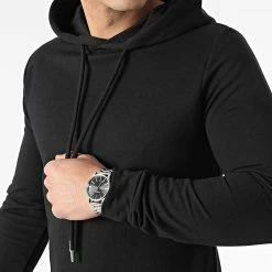 Sortie 🛒 Sweat Capuche Oversize 2181 Noir de Classic Series 🌟 -Classic Series Soldes classic series 301814 SHALVGE 2181 20220407T152541 02