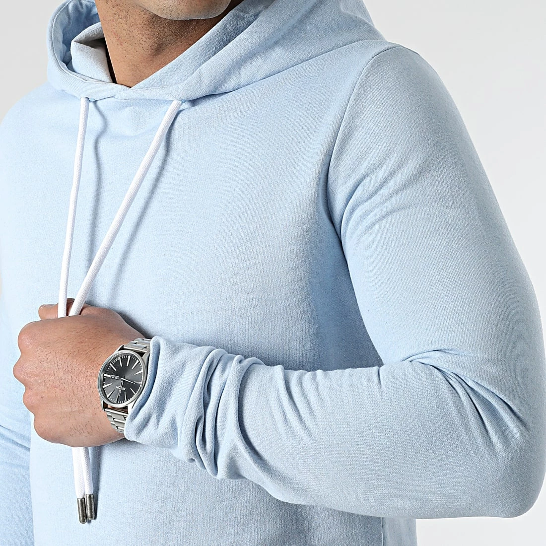 Vente flash ✨ Sweat Capuche Oversize 2353 Bleu Ciel de Classic Series 🔥 4 Vente flash ✨ Sweat Capuche Oversize 2353 Bleu Ciel de Classic Series 🔥 – Image 2